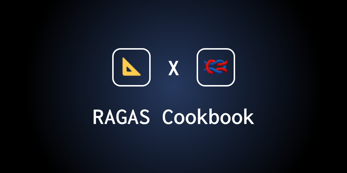 RAGAS cookbook to evaluate RAG pipelines